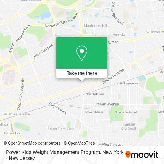 Power Kids Weight Management Program map