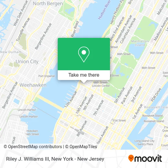 Riley J. Williams III map