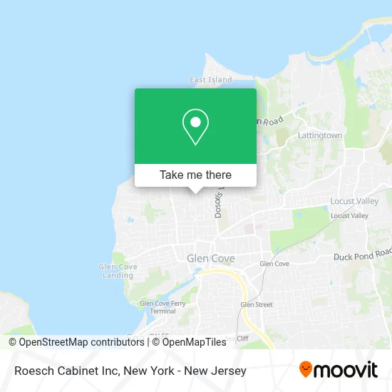Roesch Cabinet Inc map