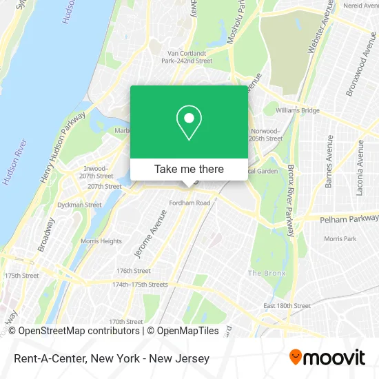 Rent-A-Center map