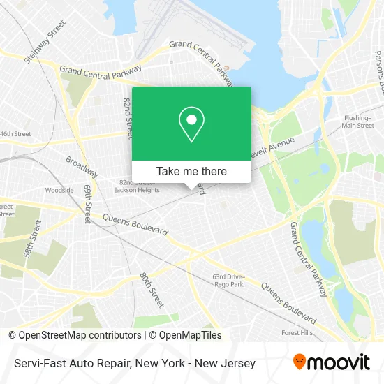 Servi-Fast Auto Repair map