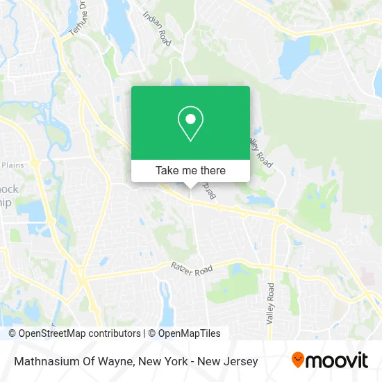 Mathnasium Of Wayne map