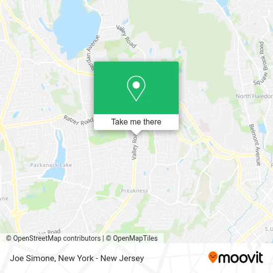 Joe Simone map