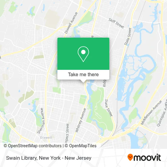 Swain Library map