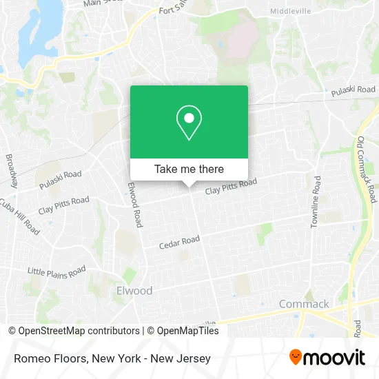 Romeo Floors map