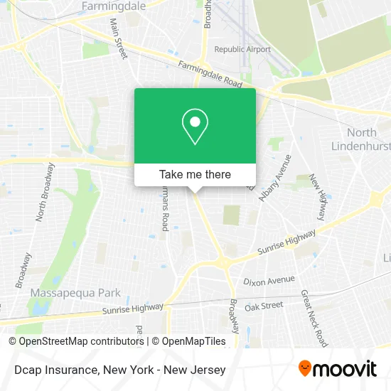 Dcap Insurance map