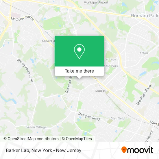 Barker Lab map