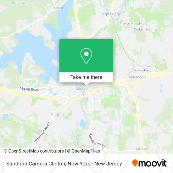 Sandrian Camera Clinton map