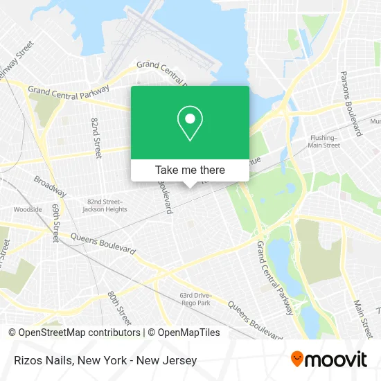 Rizos Nails map