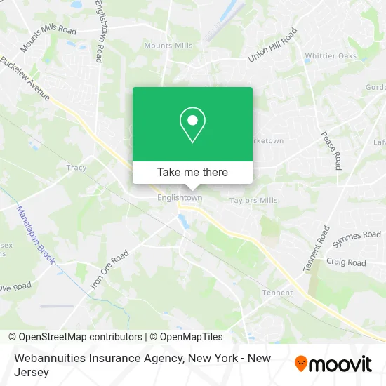 Webannuities Insurance Agency map