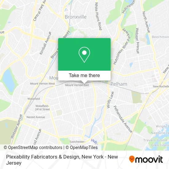Plexability Fabricators & Design map