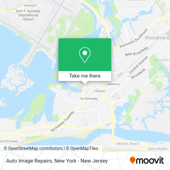 Auto Image Repairs map