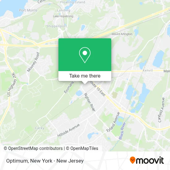 Optimum map