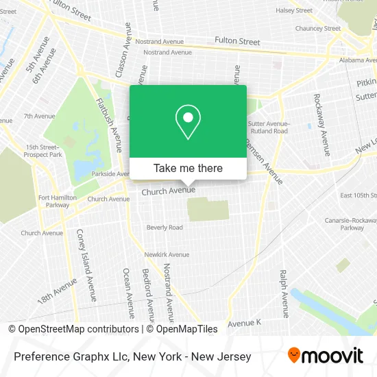 Preference Graphx Llc map