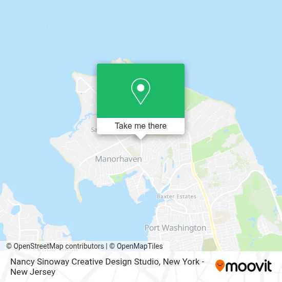 Nancy Sinoway Creative Design Studio map