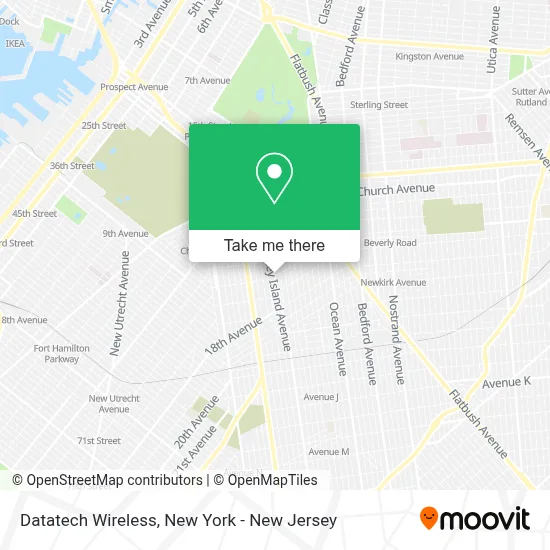 Datatech Wireless map