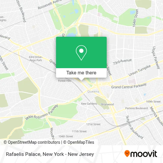 Rafaelis Palace map
