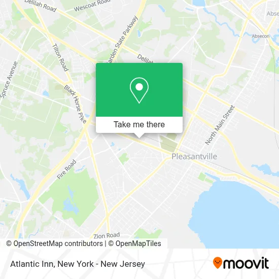 Atlantic Inn map