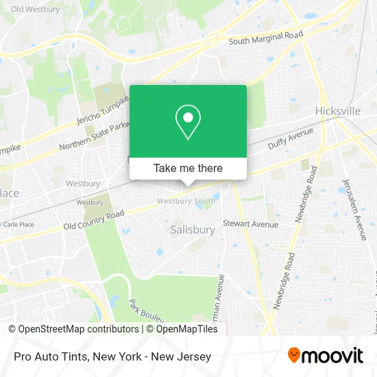 Pro Auto Tints map