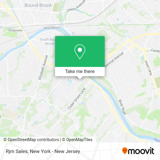Rjm Sales map