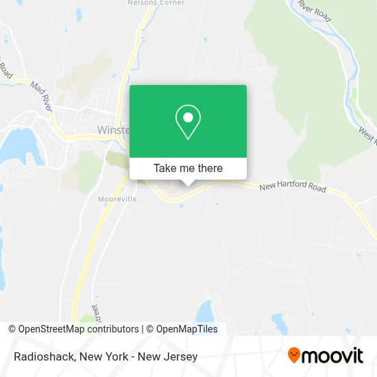 Radioshack map