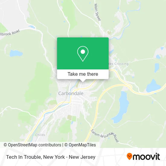 Tech In Trouble map