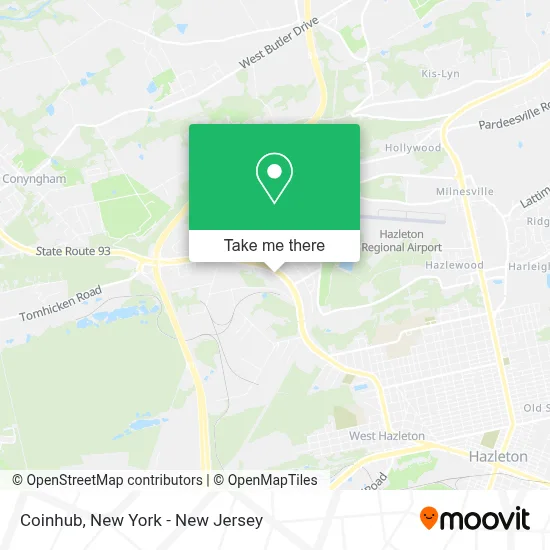 Coinhub map