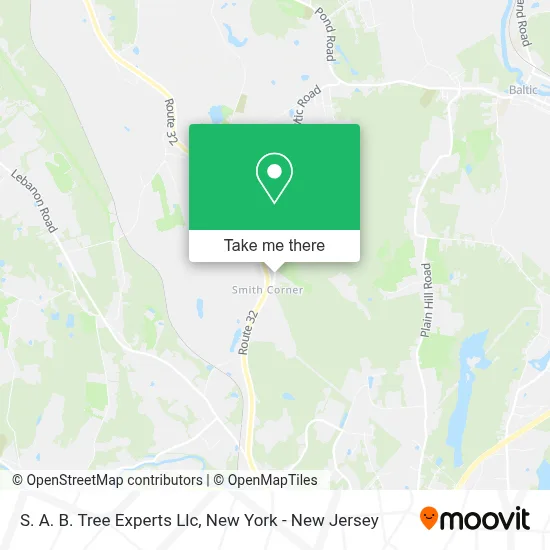 S. A. B. Tree Experts Llc map