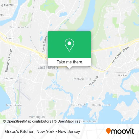 Grace's Kitchen map
