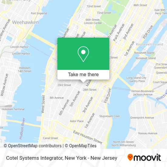 Cotel Systems Integrator map