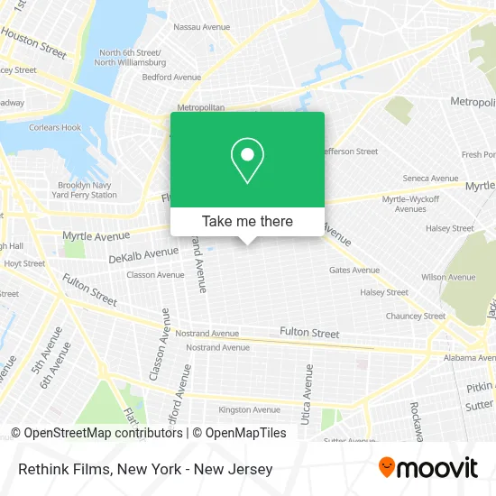 Rethink Films map