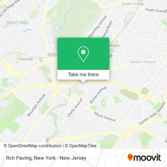 Rch Paving map