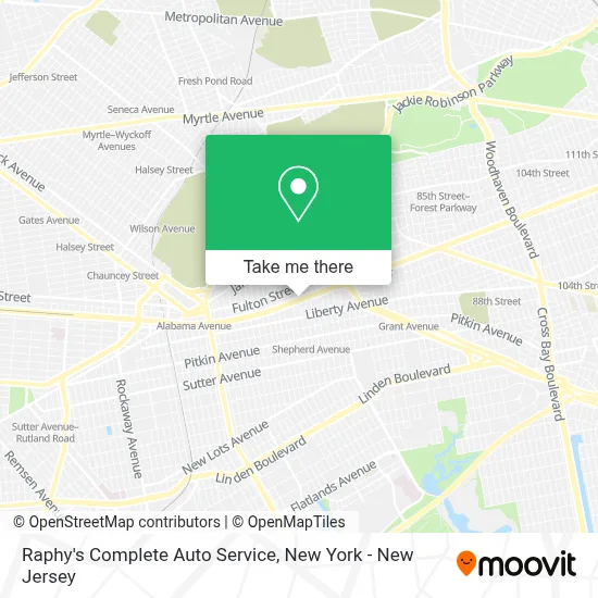 Raphy's Complete Auto Service map