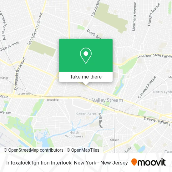 Intoxalock Ignition Interlock map