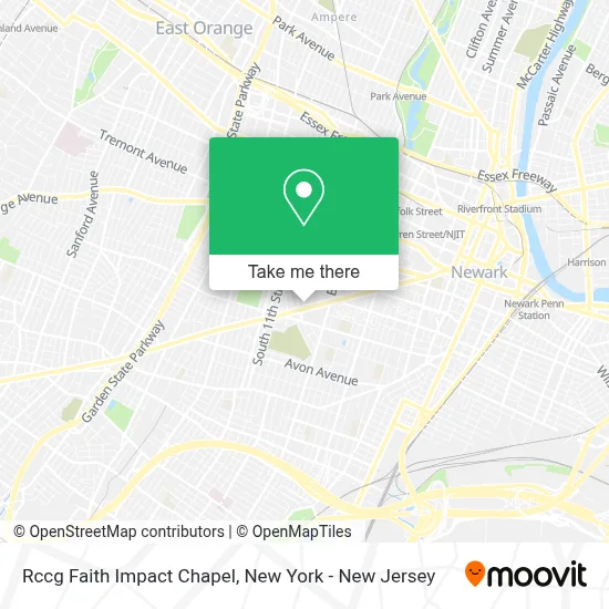 Rccg Faith Impact Chapel map