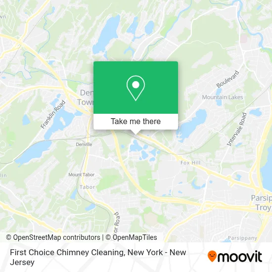 First Choice Chimney Cleaning map