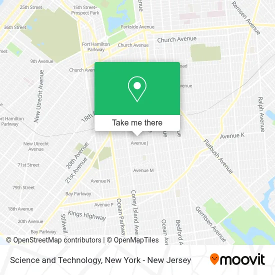 Science and Technology map