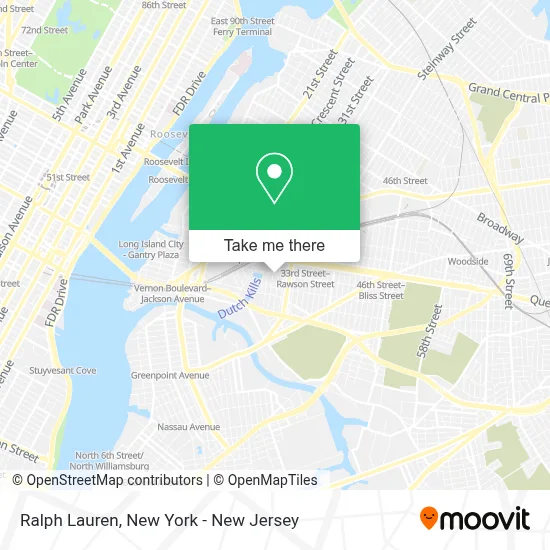 Ralph Lauren map
