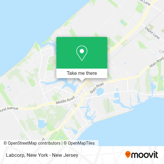 Labcorp map