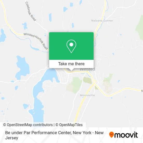 Be under Par Performance Center map