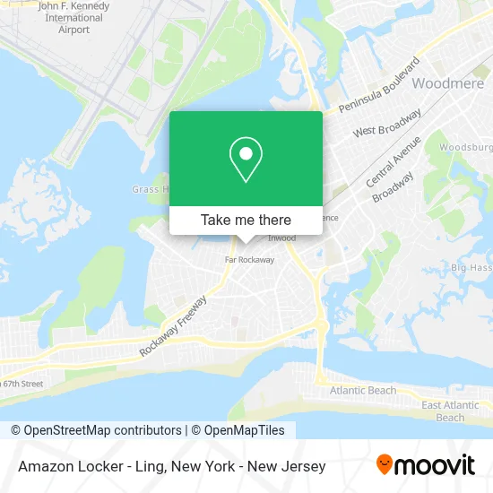 Amazon Locker - Ling map