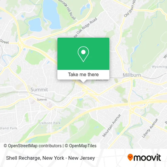 Shell Recharge map
