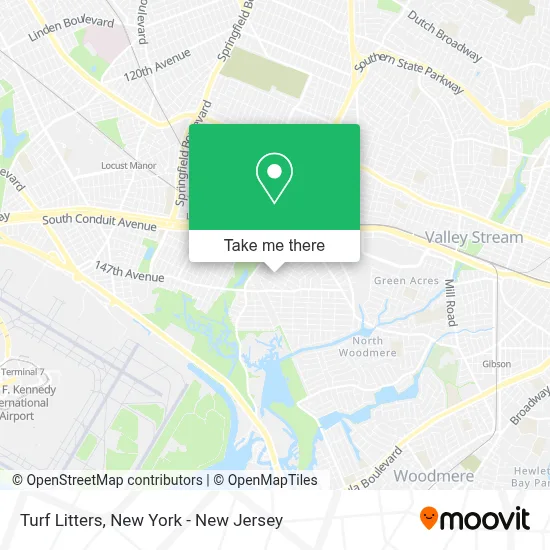 Turf Litters map