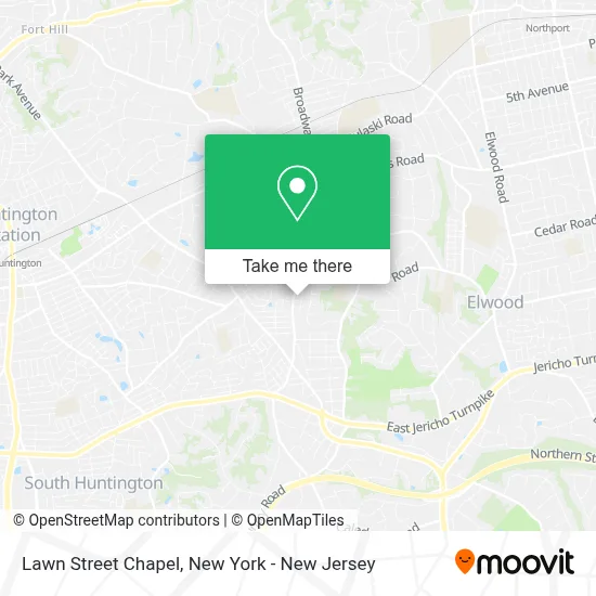 Lawn Street Chapel map