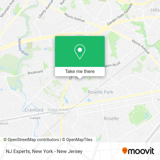 NJ Experts map