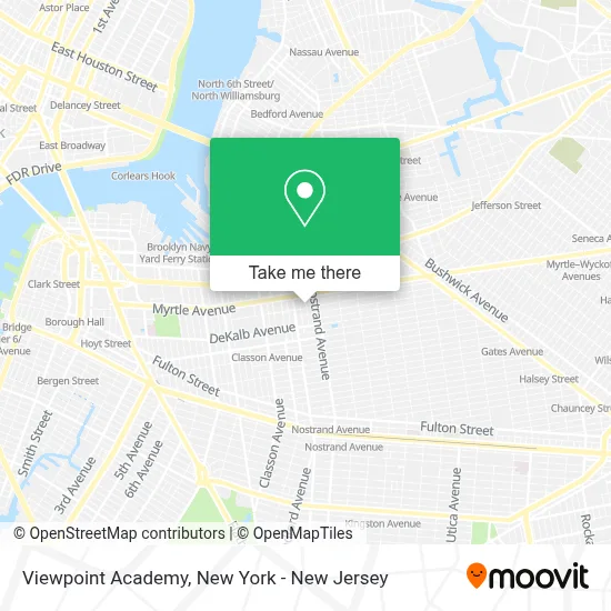 Viewpoint Academy map