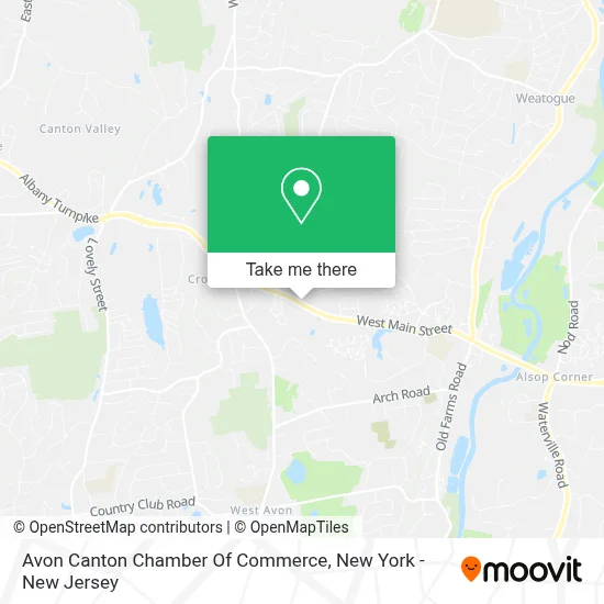 Avon Canton Chamber Of Commerce map