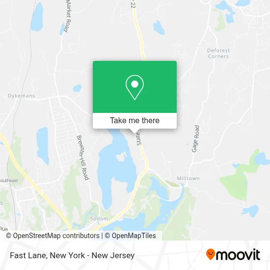 Fast Lane map