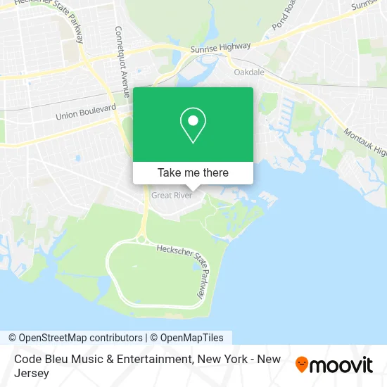 Code Bleu Music & Entertainment map