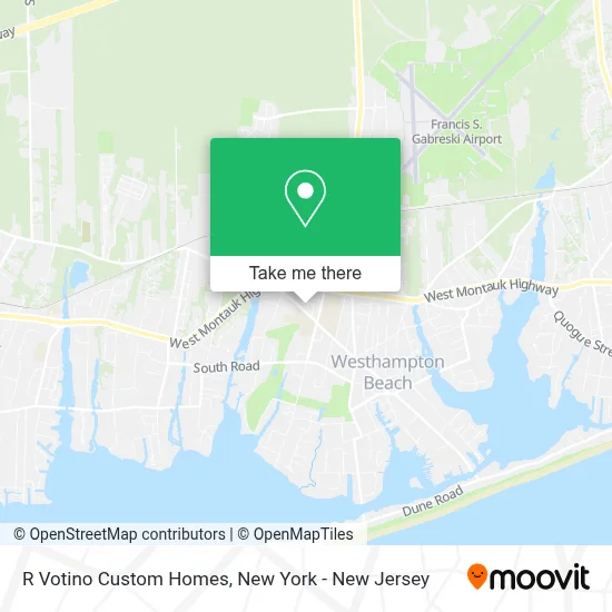 R Votino Custom Homes map